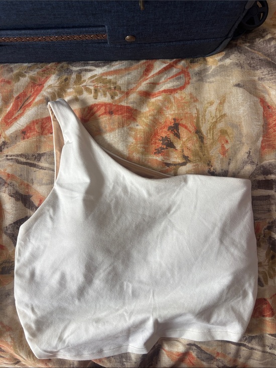 Old Navy Tops - Old Navy White One-Shoulder Crop Top